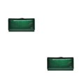 thumbnail image 2 of Guardurnaity Cartera larga para mujer, monedero de almacenamiento de cambio de cuero, portatarjetas de débito portátil, bolsa de transporte, Verde 2piezas, 2 of 6