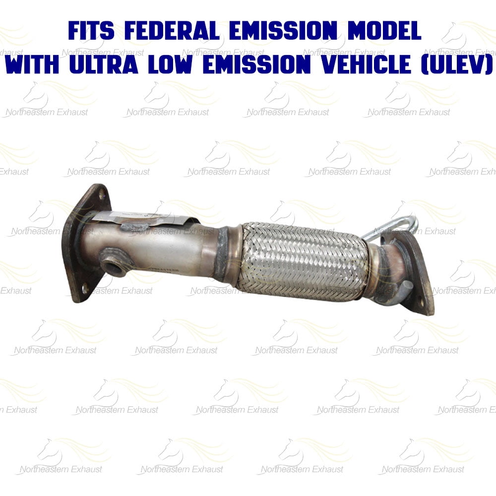 Northeastern Exhaust Front Pipe Catalytic Converter & Resonator Fits 2011-2013 Hyundai Elantra 1.8L - Direct Fit EPA-Approved | Stainless Steel Complete System