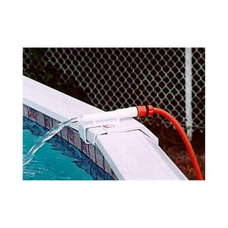 filling an above ground pool
