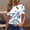 #Floral print_11 White, variant on Floral Print Tops for Womens,Summer Womens Scooped Neck Tees Short Sleeve Shirts Loose Fitted Tunics Blouses Ultra Soft Textured Tops Lounge Breathable T-Shirts Running Cycling Workout Outfits