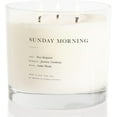 thumbnail image 2 of Sunday Morning XL 3 Wick Candle - Luxury Scented Candle, Vegan Soy Wax, Hand Poured in the USA, 100 Hour Slow Burn Time - 27oz, 2 of 3