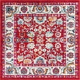 thumbnail image 2 of Rugs.com Aurelia Collection Rug – 8 Ft Square Magenta Medium-Pile Rug Perfect For Living Rooms, Kitchens, Entryways, 2 of 4