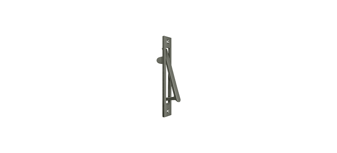 Deltana EP6125U15A Edge Pull HD, 6-1/4" x 1-1/4" in Antique Nickel