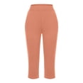 thumbnail image 4 of SIYUDAN Pants For Women Womens Pants Casual OrangeAdult Baggy Pants Comfy Sweatpants Women Womens Elastic Waist Pants Summer Pants, 4 of 6