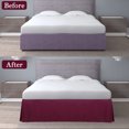 thumbnail image 3 of Pleated Bed Skirt Classic Tailored Styling Dust Ruffled Hotel, 3 of 8