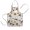 Halloween Autumn Halloween, variant on Gray Halloween White Ghosts Kids Aprons for Girls and Boys,Adjustable Neck Strap Toddler Aprons for Kids Cooking Baking,23.6"x19"