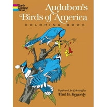 Dover Animal Coloring Books Audubon's Birds of America Coloring Book, (Paperback)