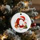 thumbnail image 1 of Adornos navideños con letras del alfabeto | 26 colgantes decorativos | Decoración navideña personalizada para hacer tú mismo, 1 of 6