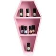 thumbnail image 5 of Manny’s Mysterious Oddities Pink Coffin Floating Shelves Spooky Gothic Home Decor Set of 1, 5 of 6