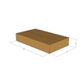 thumbnail image 3 of 24x14x4 Kraft Brown Corrugated Shipping Boxes, 32 ECT Single-Wall, Qty 10, 3 of 3