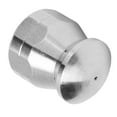 thumbnail image 1 of Boquilla para tubería de lavadora a presión, boquilla de limpieza de tuberías G3/8 in, boquilla de limpieza de acero inoxidable, boquilla para lavadora a presión, máxima comodidad, 1 of 12