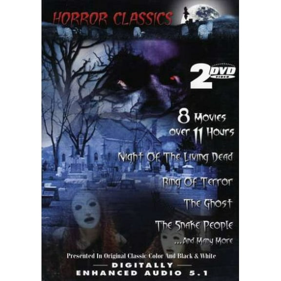 Echo Bridge Home Entertainment Great Horror Classics 2 Disc DVD NEW