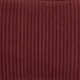thumbnail image 5 of Better Trends 100% Cotton King Bedspread – Soft & Cozy Classic Stripe Coverlet, Machine Washable (120" x 110", Burgundy) Jullian Collection, 5 of 5