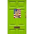 thumbnail image 2 of Carolines Treasures KJ1156DS1216 USA American Flag with Yorkie / Yorkshire Terrier Wall or Door Hanging Prints 12x16, 2 of 2
