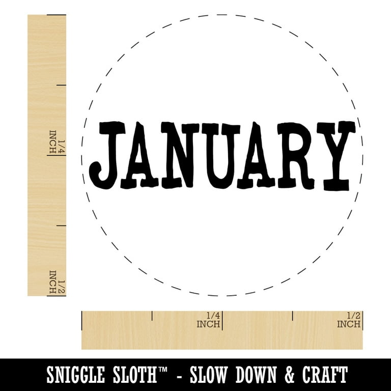 january-month-calendar-fun-text-self-inking-rubber-stamp-ink-stamper-sky-blue-ink-mini-1-2-inch-walmart-com