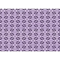 thumbnail image 1 of Ahgly Company Machine Washable Indoor Rectangle Transitional Rebecca Purple Area Rugs, 2' x 5', 1 of 7