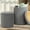 Gray, variant on Korser Round Ottoman with Storage Set of 2,Corduroy for Living Room,Bedroom,Ivory White