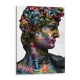thumbnail image 1 of Cuadro decorativo - El David Graffiti, David Aste 75x100 Canvas Lab Colorido, Ilustraciones, 1 of 2