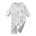 thumbnail image 3 of Aihuaihua Family Christmas Colorable Pajama Matching Sets DIY Hand Painted Sleepwear Xmas Cute Funny Colouring Pjs 2 Piece Sets Holiday Party Outfits, 3 of 7