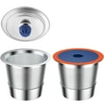 thumbnail image 1 of Vasos K reutilizables YEOSEN de acero inoxidable, paquete de 2 unidades para Keuring, 1 of 7
