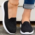 thumbnail image 4 of Mepaouo Women's Slip on Loafers Comfy Walking Tennis Low Top Ballet Flat Nurse Shoes Casual Sneakers, 4 of 8