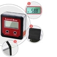 thumbnail image 2 of Inclinómetro transportador digital LCD, buscador de ángulos, medidor de ángulos, inclinómetro, caja de nivel con base magnética (batería incluida), 2 of 5