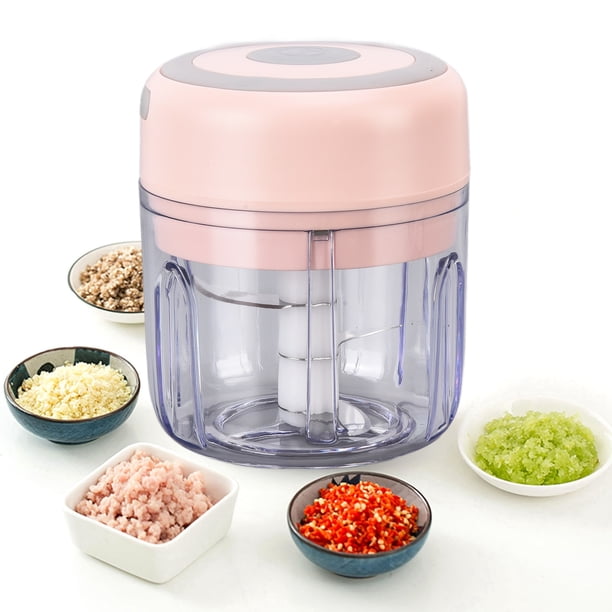 Picadora de alimentos para bebés mini picadora eléctrica inalámbrica de ajo de 250 ml para cortar y moler jengibre ANGGREK Otros