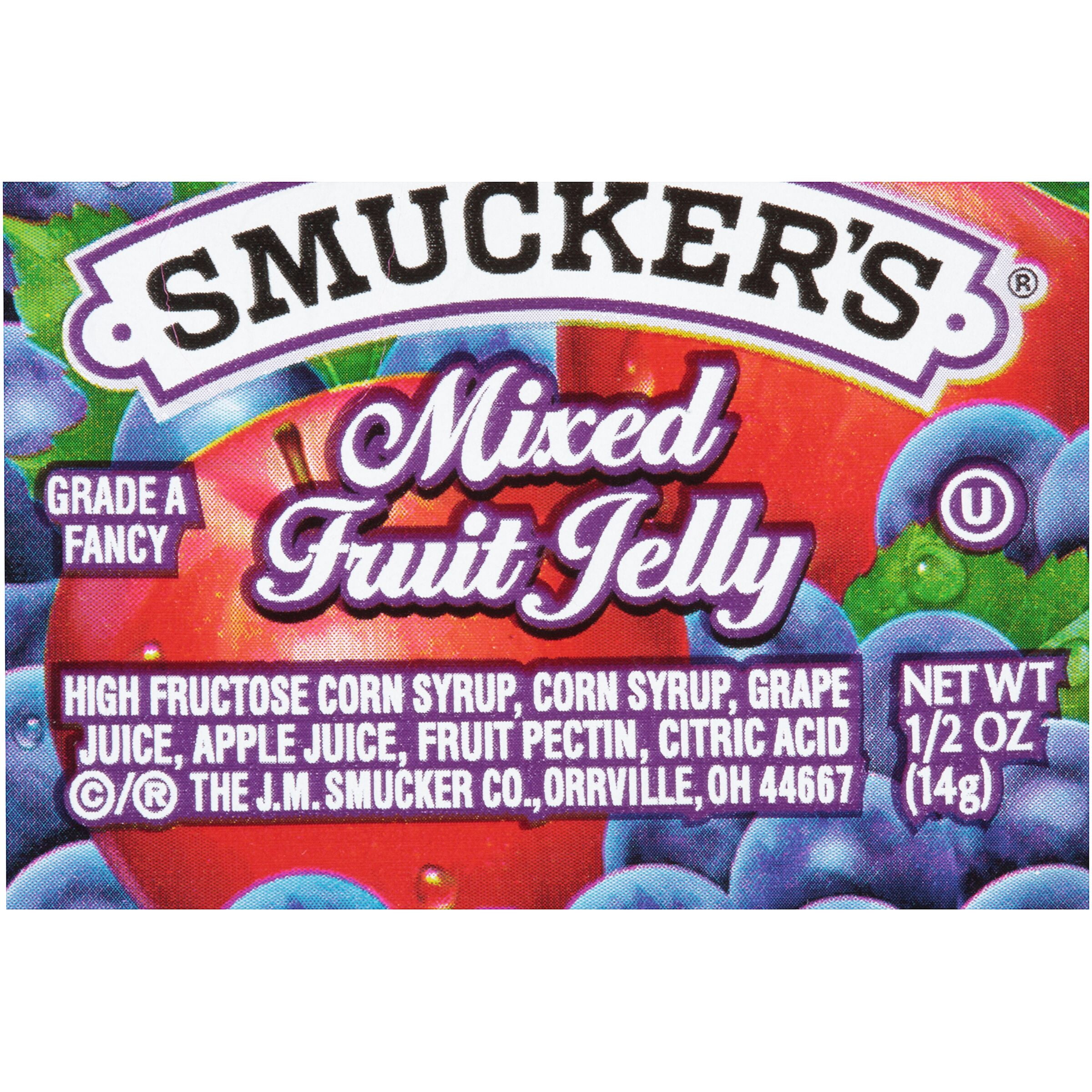 Smucker's Smucker 1/2 Ounce Mixed Fruit Jelly Plastic (200 Count)