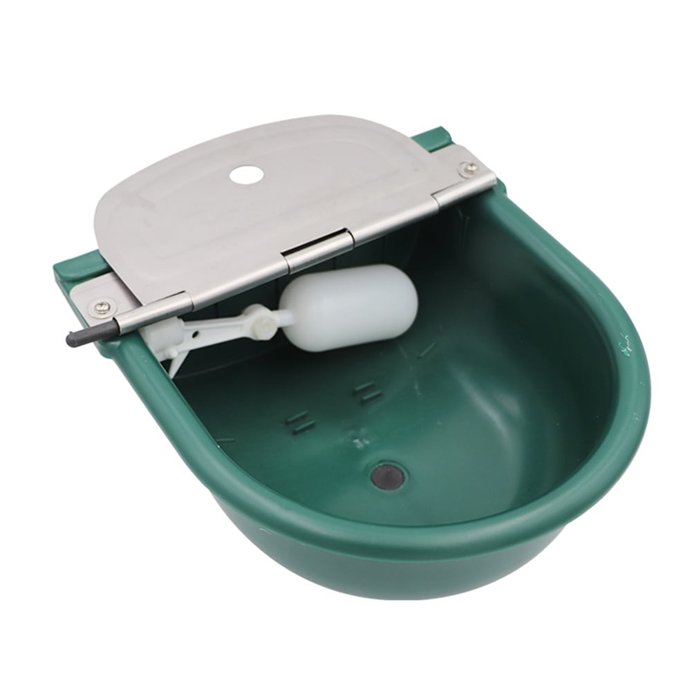 Automatic Water Bowl Float Valve Drinking^Stock Plastic Farm For Horse Sheep nw 
