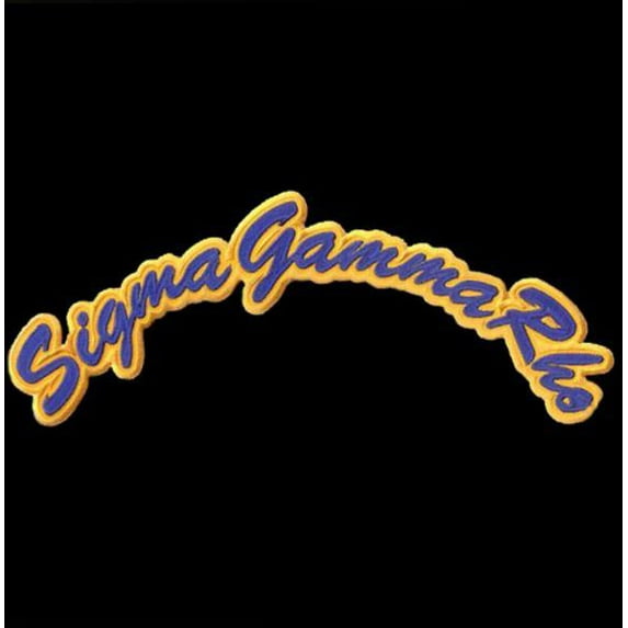 SGR Rocker Emblem R/G W/Heat Seal Backing