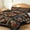 Dark Tone Vintage Floral, variant on FIVERAM Dragonfly Quilt Set Queen Size,3 Piece Lightweight Bedspread for Queen Bed,Reversible Coverlet Bedding Set,Insect Bed Cover for All Season