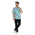 thumbnail image 2 of Inkmeso Printed Casual Short Sleeve T-shirt For Men's Holiday Beach Wear Tee Cotton Jersey Tropical Shirts, 2 of 7