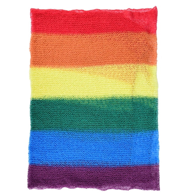 Manta para fotografía de recién nacidos, accesorio para fotos de bebés, manta elástica con rayas de arcoíris (1 unidad)