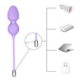 thumbnail image 3 of Colorful Estimulador vibrador de 5 velocidades para adultos, 10 frecuencias, ejercicio de ajuste, masajeador recargable, bolas Ben Wa, Control remoto, sexo, 3 of 5