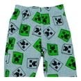 thumbnail image 3 of Jogger Minecraft para Niño con Estampado de Minecraft Gris Talla 14, 3 of 4