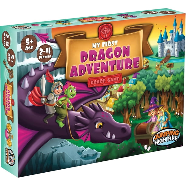 Juego de mesa Jumping High Five My First Dragon Adventure 5+
