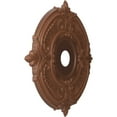 thumbnail image 2 of Ekena Millwork 22"OD x 3 1/2"ID x 1"P Attica Thermoformed PVC Ceiling Medallion (Fits Canopies up to 7 3/4"), Universal Aged Metallic Rust, 2 of 10