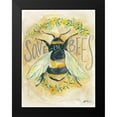 thumbnail image 2 of Mingo, Jessica 12x14 Black Modern Framed Museum Art Print Titled - Save the Bees, 2 of 5