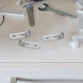thumbnail image 6 of 10 Pcs Refrigerator Freezer Shelf Clips, Fridge Shelf Support Buttons for Small Room Cooler and Freezer Organization, 6 of 6