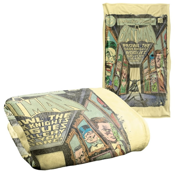 Batman Rogues Gallery Cover Silky Touch Super Soft Throw Blanket 36" x 58"