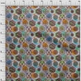 thumbnail image 4 of oneOone Cotton Jersey Light Blue Fabric Floral Quilting Supplies Print Sewing Fabric By The Yard 58 Inch Wide-PK, 4 of 6