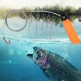 thumbnail image 2 of 14cm Stainless Steel Fishing Stringer & Fish Lock, Heavy Duty Wire Fish Holder Clip, Durable Fishing Tying Tool Accessory for Large Fish & Outdoor Angling, 1 Unit, 2 of 8