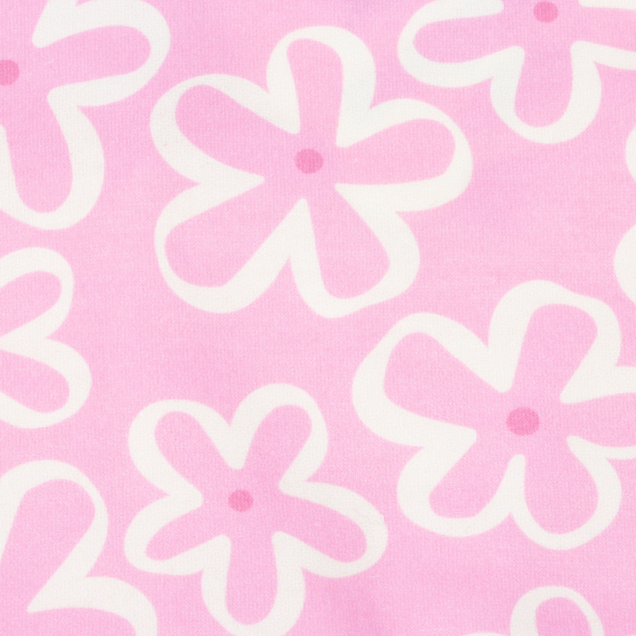 Oodles Pink Tropical Blooms Floral Spring Dog Hoodie, Extra Large