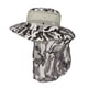 thumbnail image 3 of Sombrero De Cubo De Pesca Pesca Protección Solar Gorra De Pesca Al Aire Libre Camuflaje Blanco Gris, 3 of 7