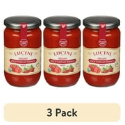 (3 pack) Lucini Italia Organic Spicy Tuscan Tomato Sauce 24oz Jar