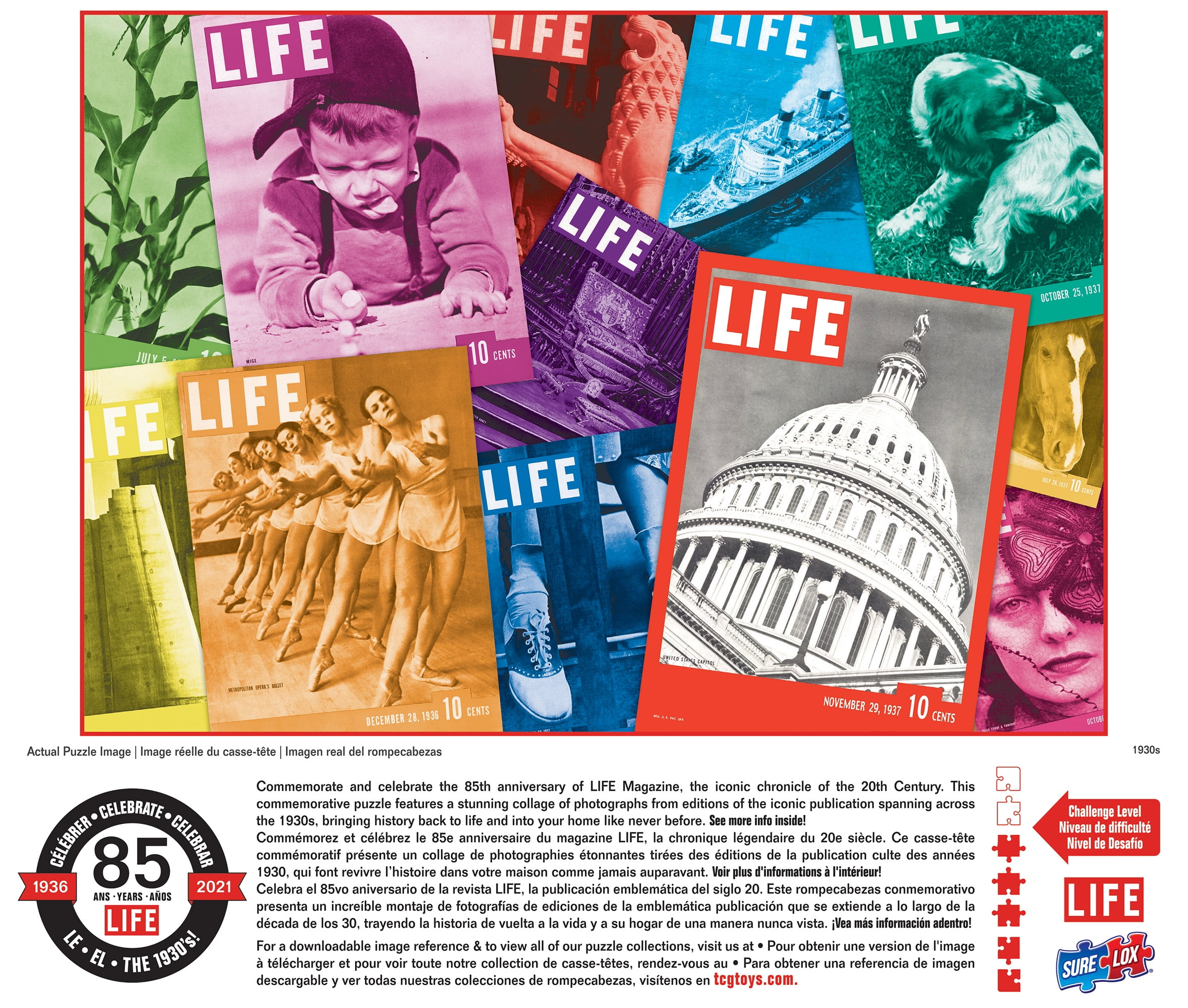 Life Brand Puzzles- 1000 pc 85th Anniversary Special