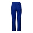 thumbnail image 4 of Scrubs for Women - Straight Leg Cargo Scrub Quick-Drying Pants with Drawstring Waist & 4 Pockets Blue 2XL, 4 of 4