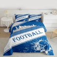 thumbnail image 2 of Homewish Football Print Bedding Comforter Set 2pcs for Female Men Adults,Sport Theme Twin Comforter Sets Microfiber,Ball Gamer Breathable Bedding Set,Ultra Soft Home Decor,Reversible, 2 of 8