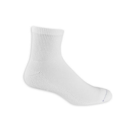 Dr. Scholl's Men's Diabetes & Circulatory Quarter Socks 4 Pair