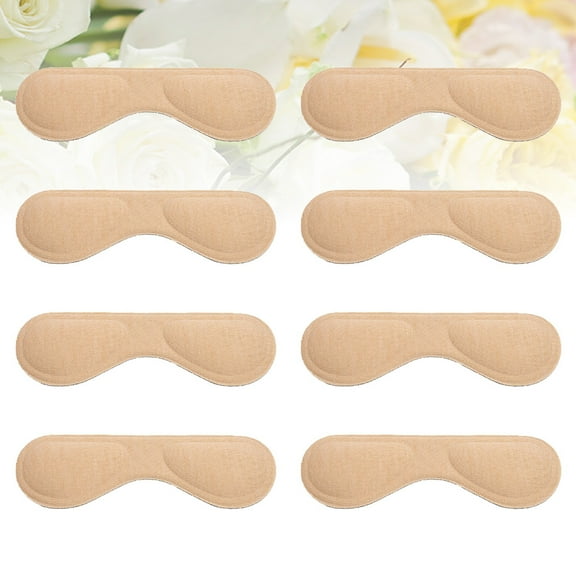 PBPBOX Heel Guards for Shoes Women Anti-Wear Heel Stickers Khaki 4 Pairs